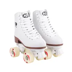 GENERICO - Patines Quad Artístico Blanco Talla 32