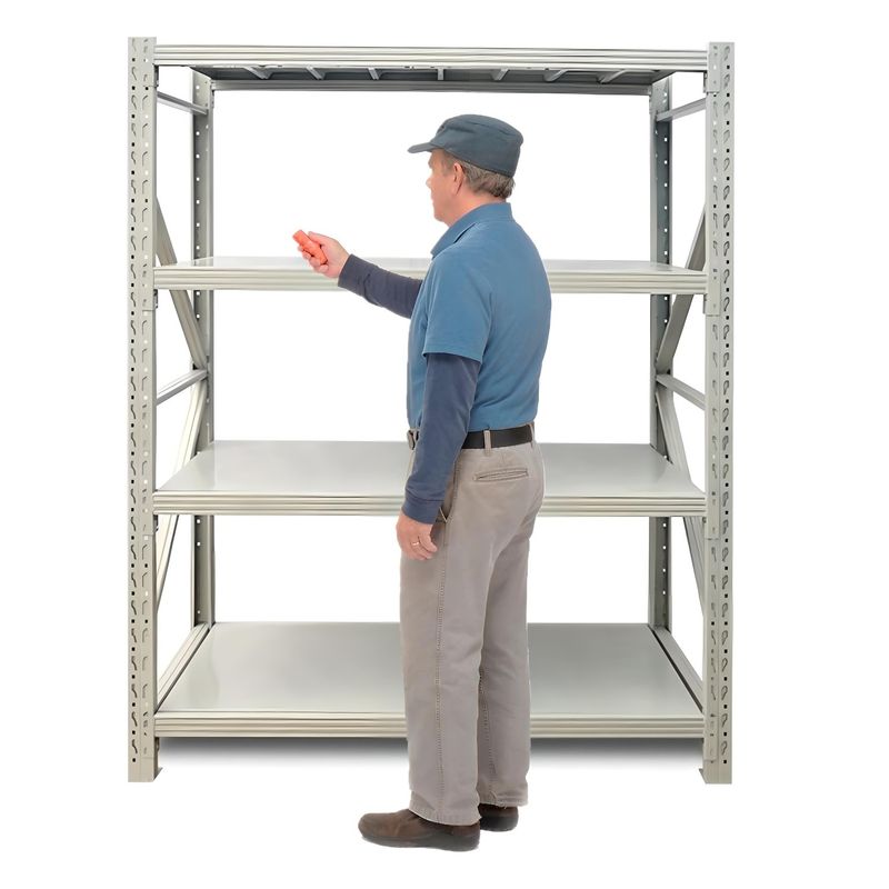 PROCHEF - Estante acero 1,5x2 mt 4 bandejas Capacidad 800 kg