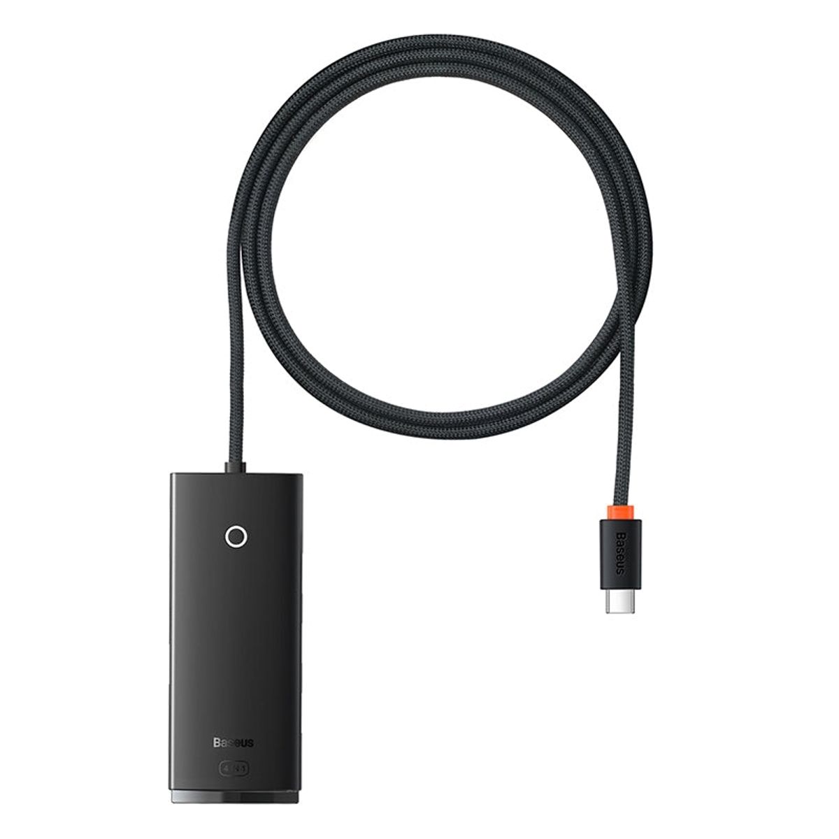 BASEUS - HUB USB Baseus WKQX030401 4 Puertos USB 3.0, Cable 1m