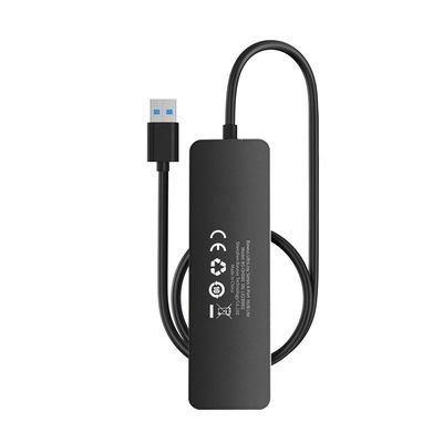 Imagen 2 del producto Adaptador HUB 50cm 4 Puertos USB Negro