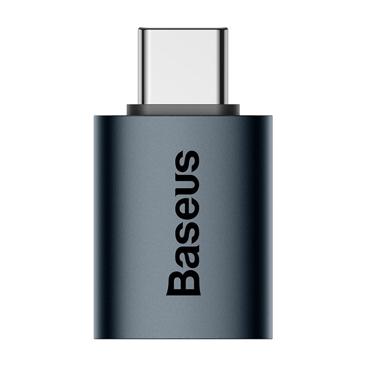 BASEUS - Adaptador Baseus Mini OTG Tipo C a USB 3.1 Azul, 10Gbps, Aluminio