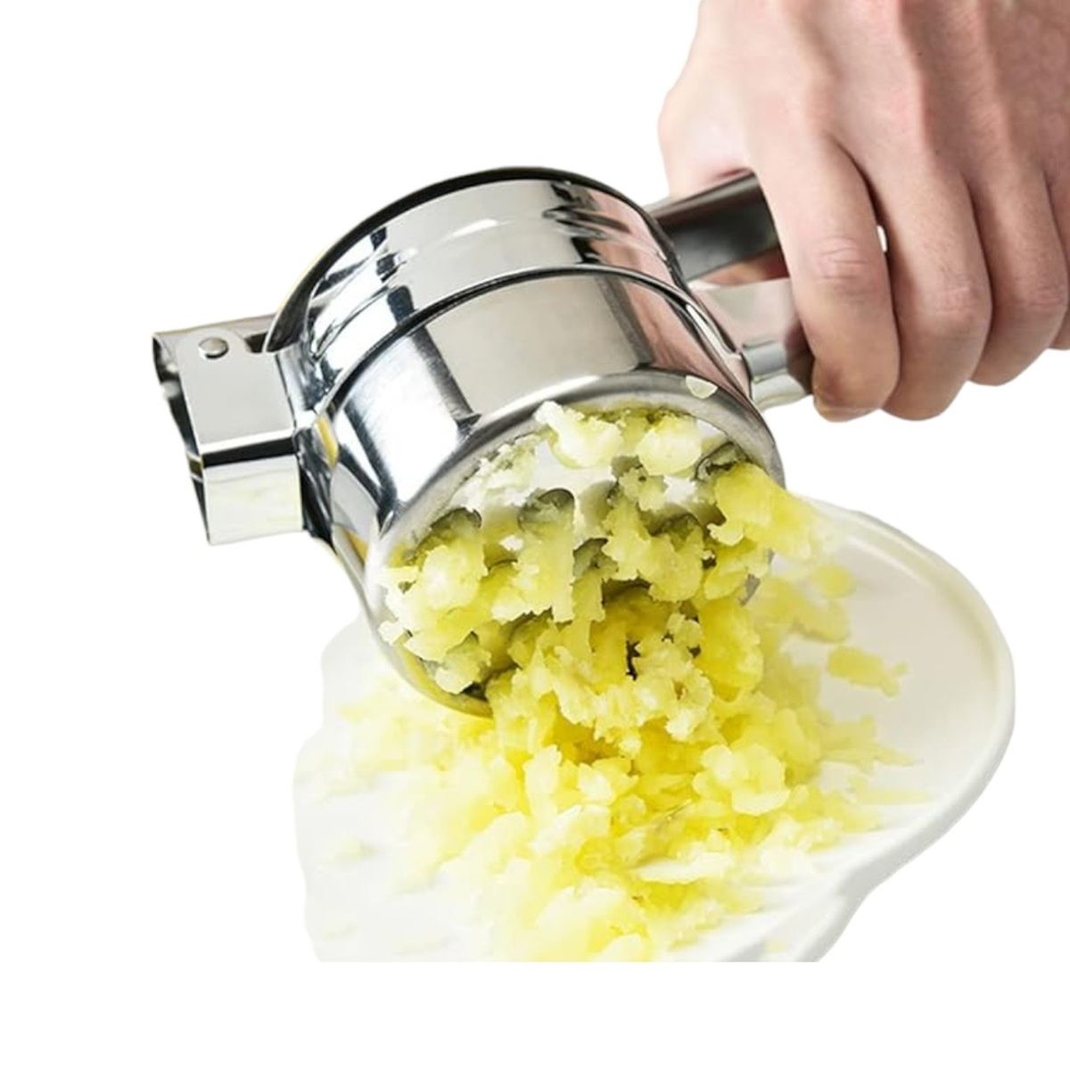 GENERICO - Prensa papa aplasta papas de acero inox