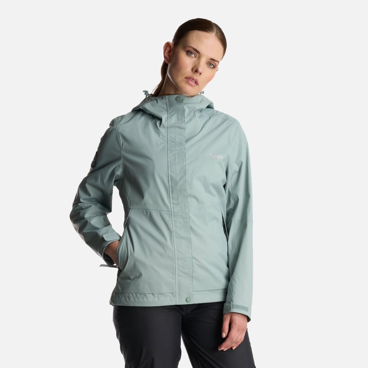 LIPPI - Chaqueta Mujer Blizzard B-Dry Hoody Jacket Jade Lippi
