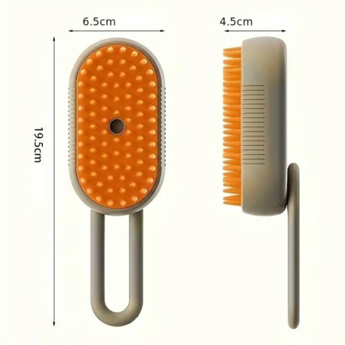 GENERICO - Cepillo de vapor para perros y gatos 3 en 1 Recargable.