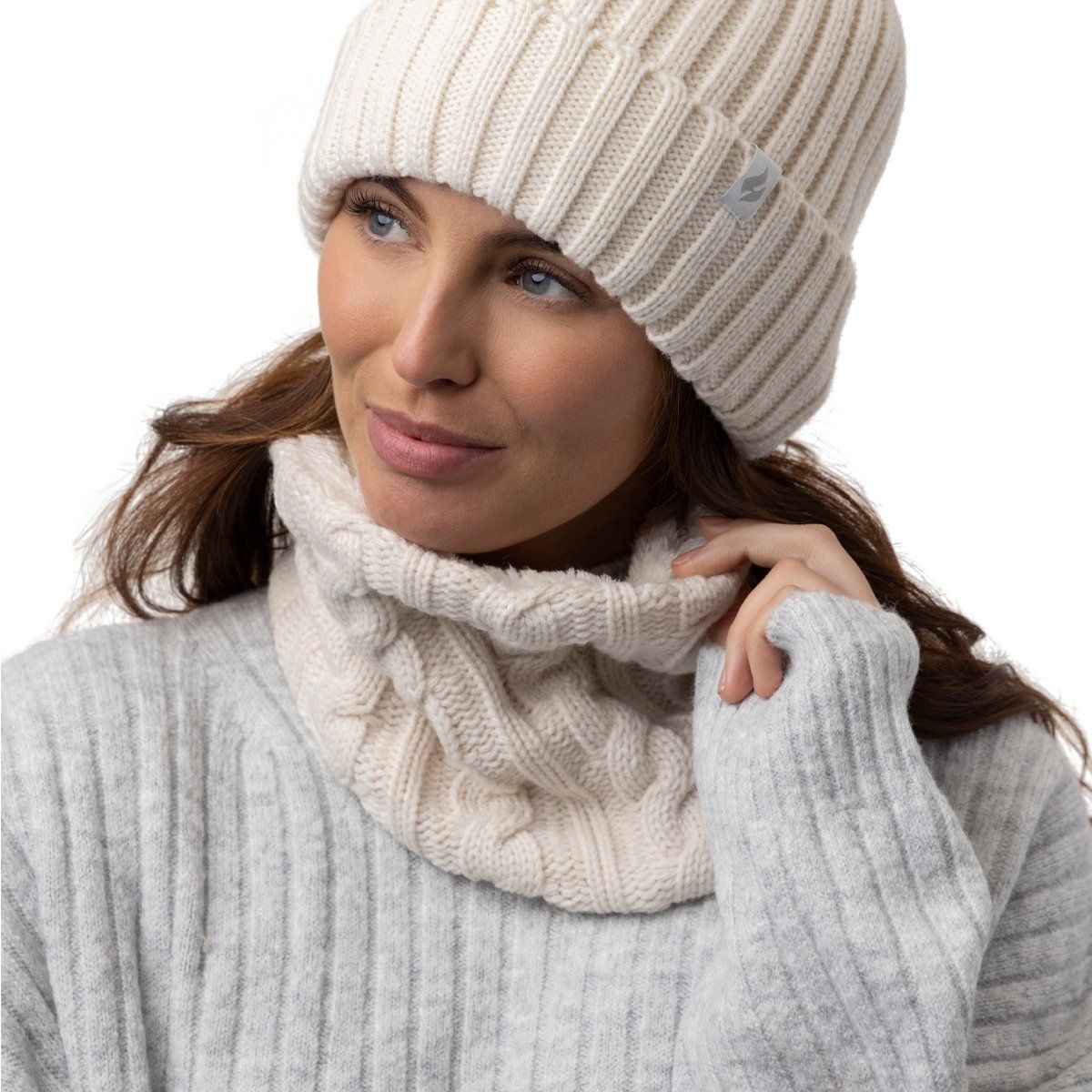 HEAT HOLDERS - Cuello Marlow Crema Heat Holders