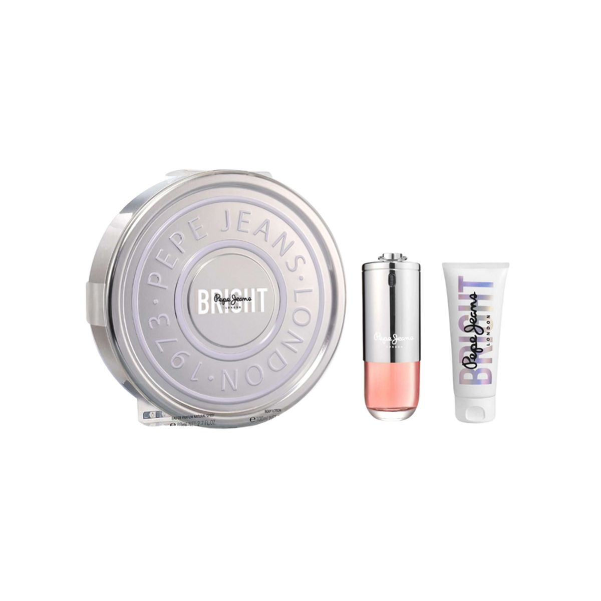 PEPE JEANS - PEPE JEANS BRIGHT EDP 80 ML+BL 100ML SET CAJA METALICA MUJER