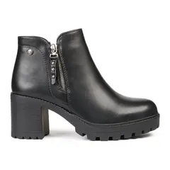 BOTELI - Botín Mujer Negro Liso Jun