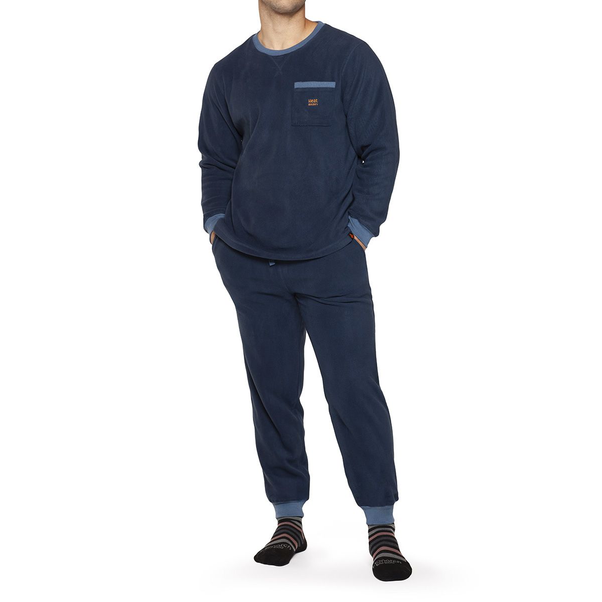 HEAT HOLDERS - Pijama Polar Térmico Azul Heat Holders