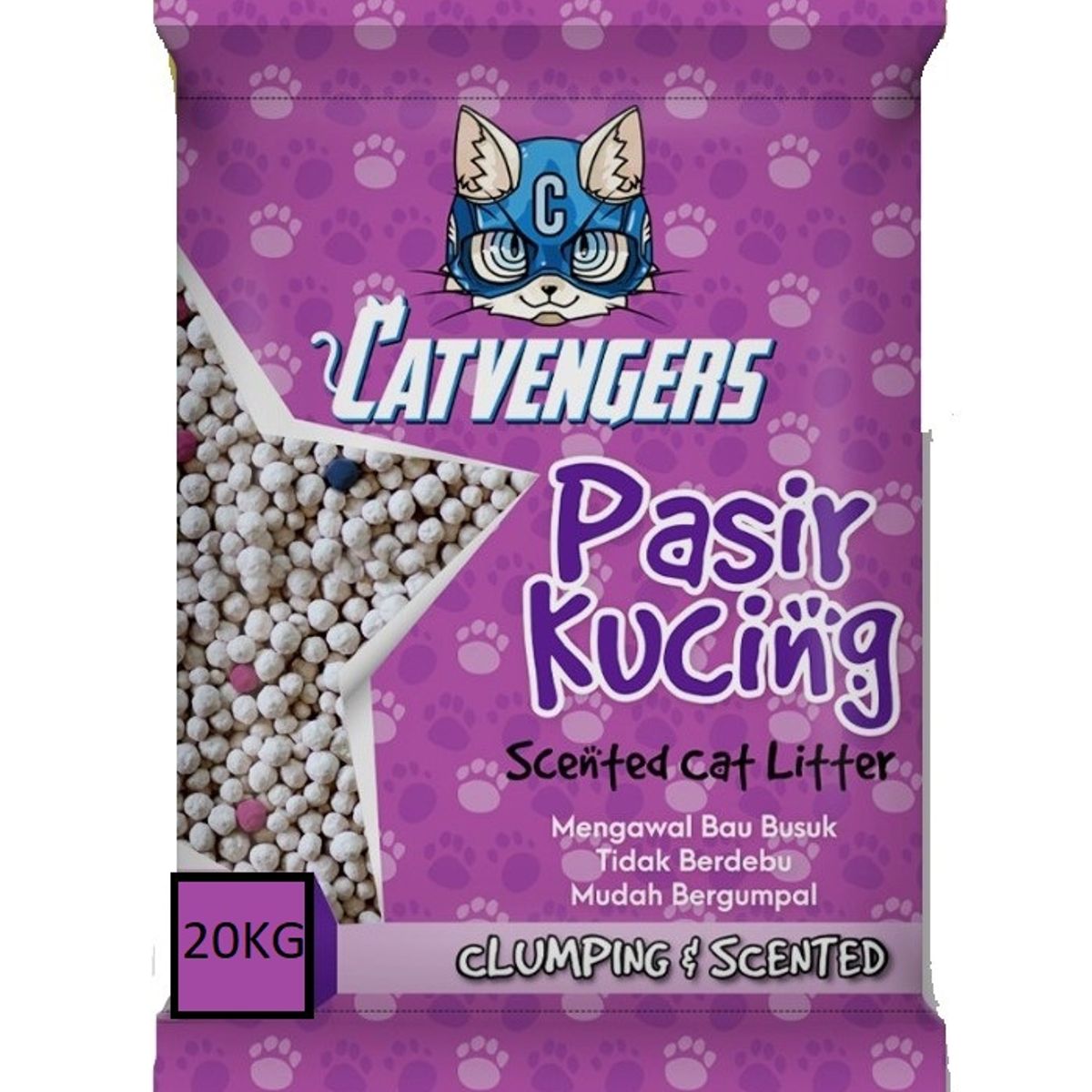 GENERICO - Arena Sanitaria Catvengers Lavanda 20kg.