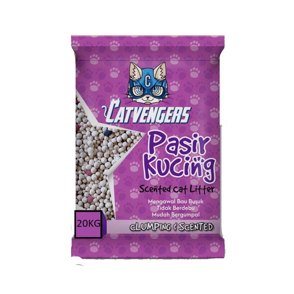 GENERICO - Arena Sanitaria Catvengers Lavanda 20kg.