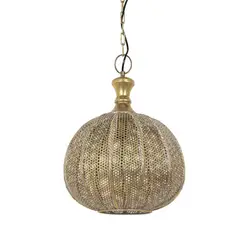 BOSCO - LAMPARA COLGANTE METAL BRONCE ANIPE 34CM