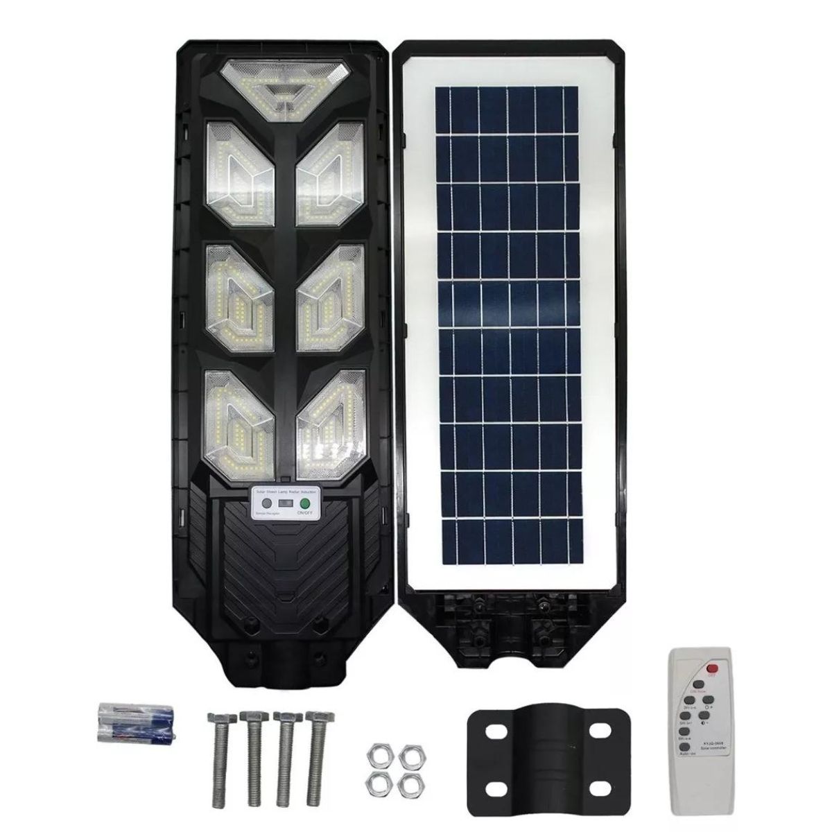 GENERICO - Foco solar grande 700W con control remoto