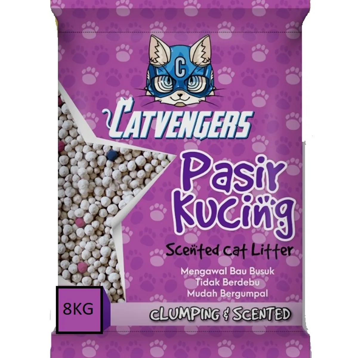 GENERICO - Arena Sanitaria Catvengers Lavanda 8kg.