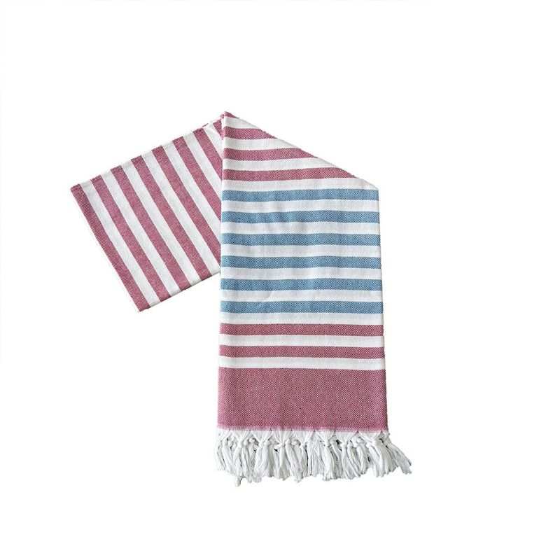PRO OUTDOOR - Toalla Turca Damla Red Green