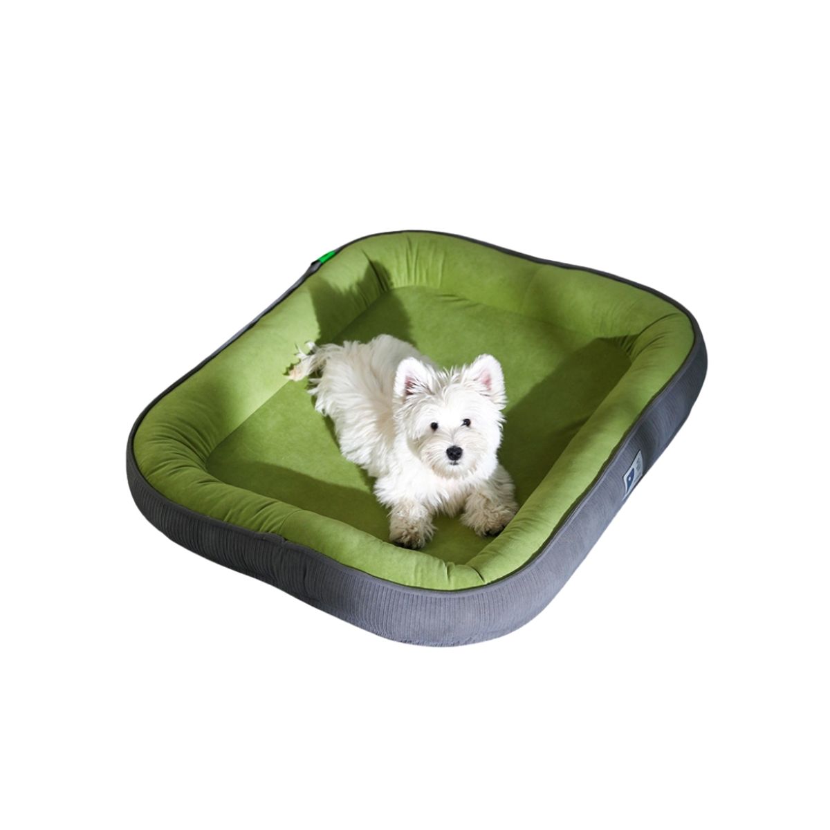 CRUSEC - Cama Para Mascotas Bordes Acolchados Tamaño Mediano L