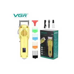 KEMEI - Afeitadora Desvelladora Para Barberia Profesional Vgr V-672