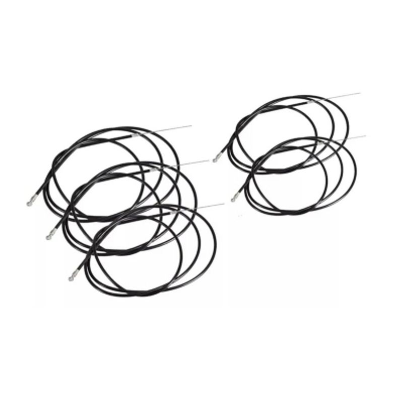 GENERICO - Pack X5 Cable De Freno Trasero Mtb Barril Completo 1.75 M