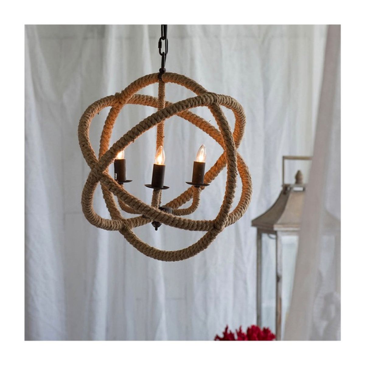 RE DECORA - Lámpara Candelabro Dublín