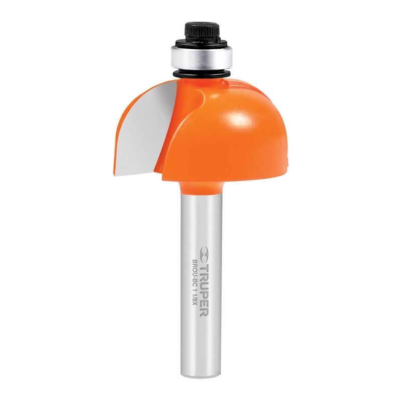 TRUPER - Fresa Para Router Corte Curvo 1-18 Con Balero