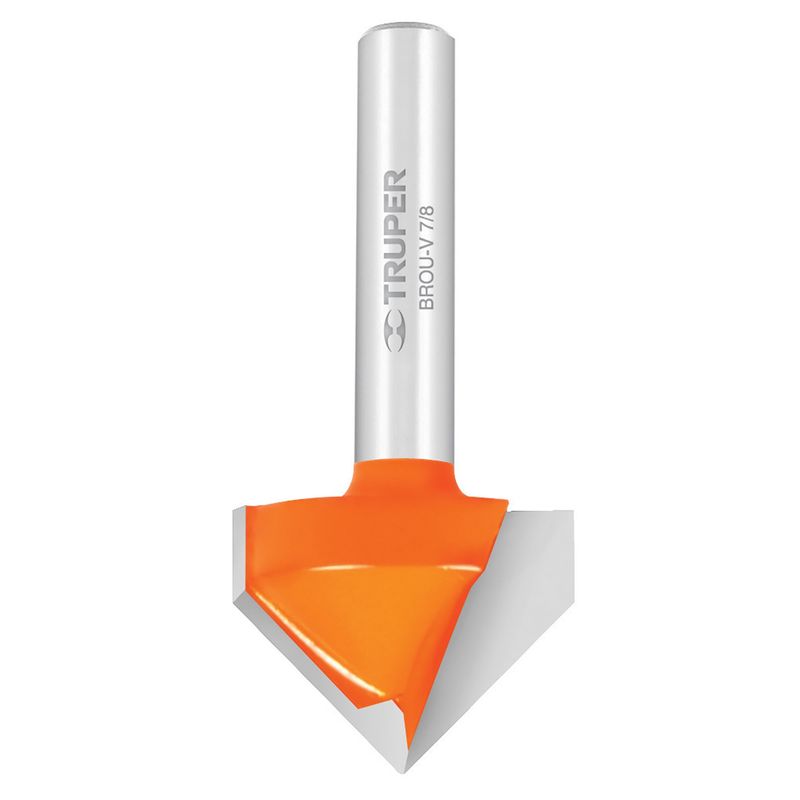 TRUPER - Fresa Para Router Corte En V  78