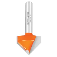 TRUPER - Fresa Para Router Corte En V 78