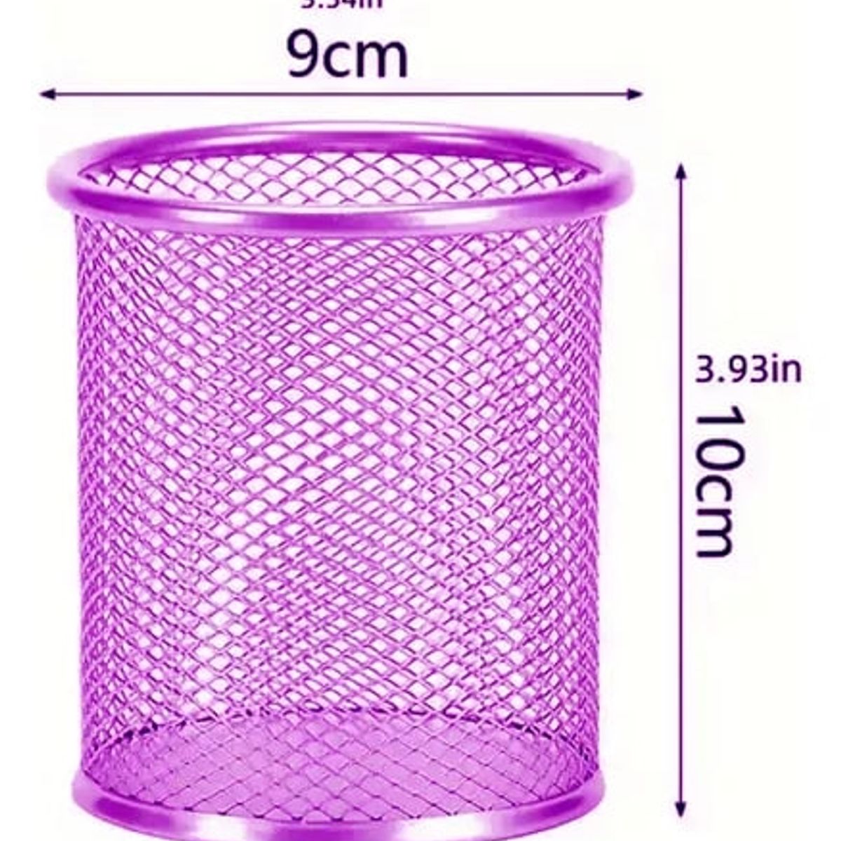 GENERICO - Portalápices Circular De 9 X 10 cm