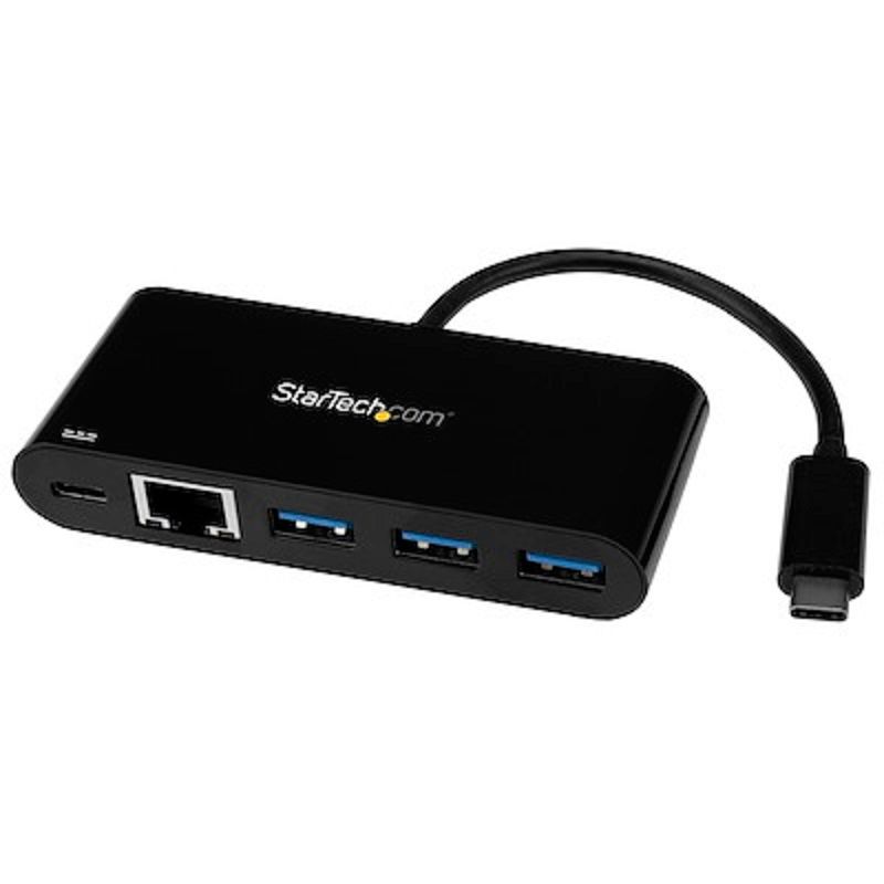 STARTECH - Adaptador Startech Hub US1GC303APD USB-C a RJ-45/USB-C/USB-A(3) 5 Puertos