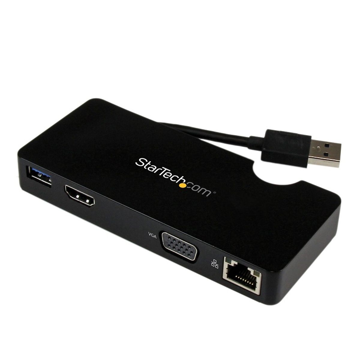 STARTECH - Adaptador Startech Hub USB3SMDOCKHV USB-A a HDMI/VGA/RJ-45/USB-A