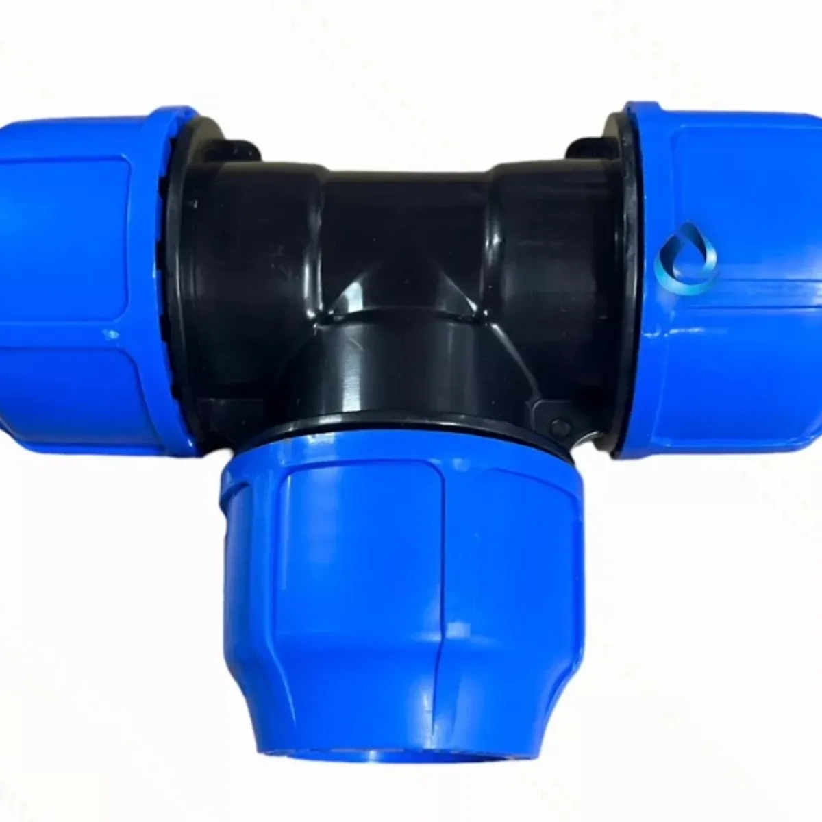 GENERICO - Tee Compresion Hdpe 25mm Plansa Polietileno Manguera
