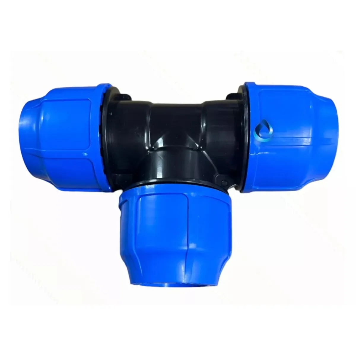 GENERICO - Tee Compresion Hdpe 25mm Plansa Polietileno Manguera