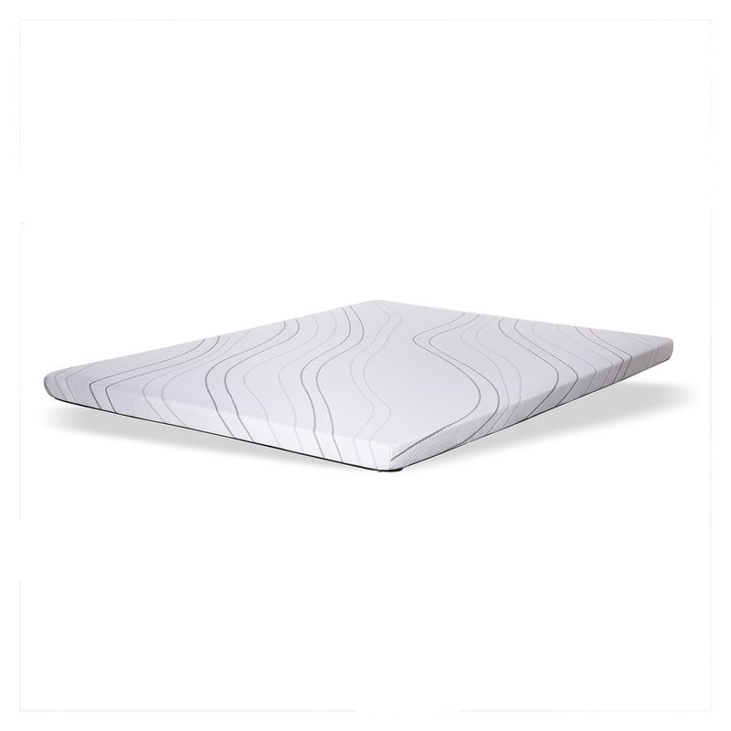 LATAM HOME - Topper Zen Visco 2 Plazas 150x200x7 cm