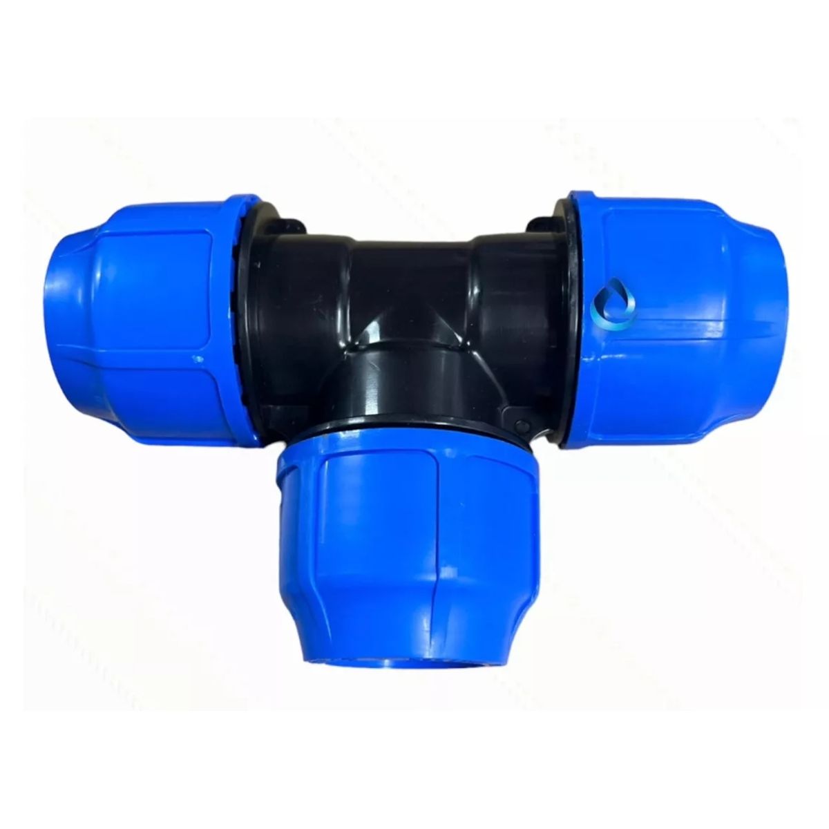 GENERICO - Tee Compresion Hdpe 40mm Plansa Polietileno Manguera