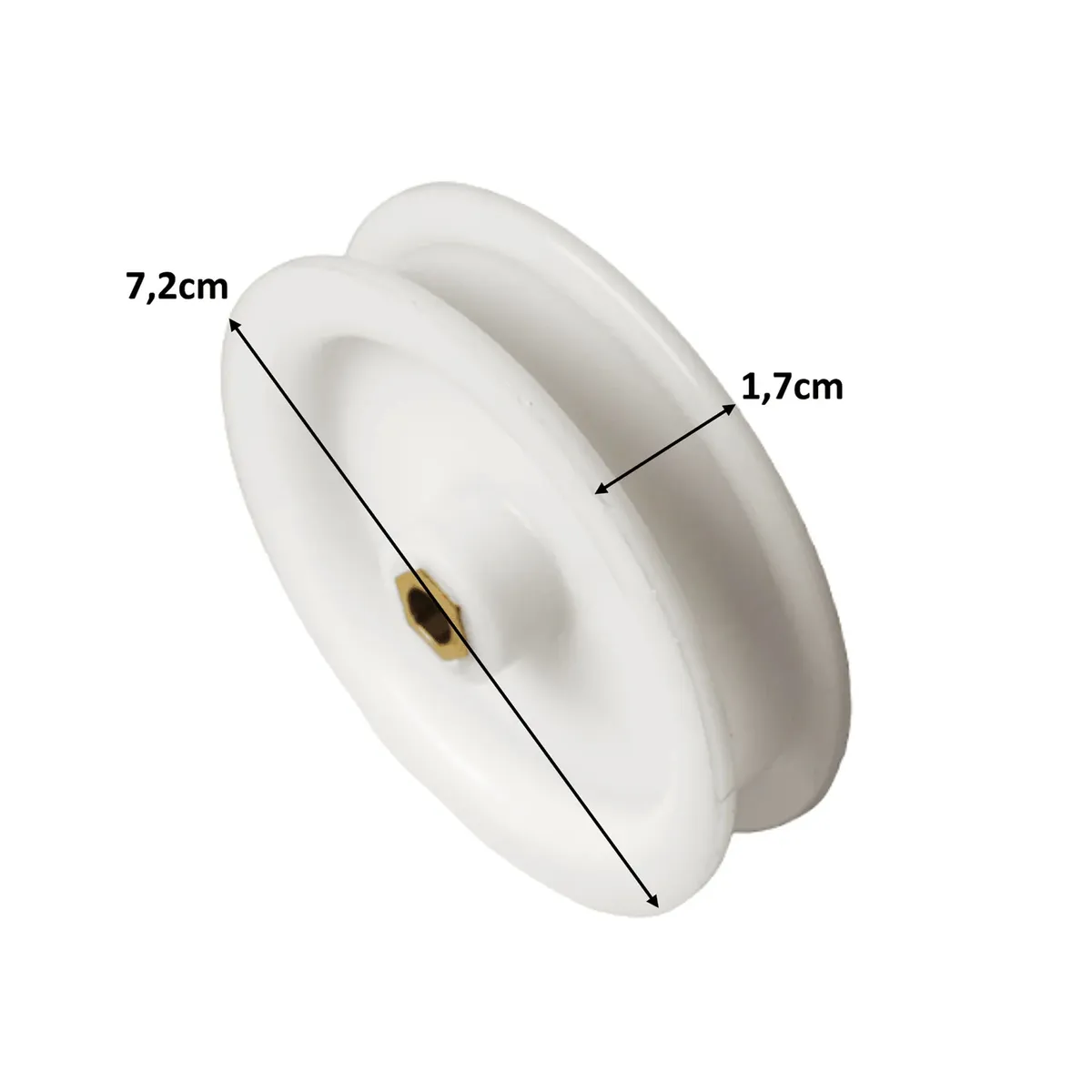 GENERICO - Polea Para Secadora Mademsa Fensa Con Buje Bronce