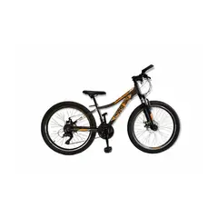 POWERBIKE - BICICLETA ARO 24 SKYLER GRIS - NARANJO