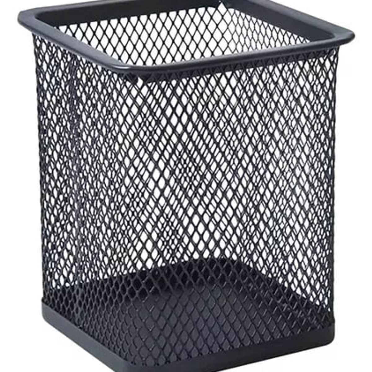 GENERICO - Portalapices Cuadrado De Escritorio 8 X 10 cm