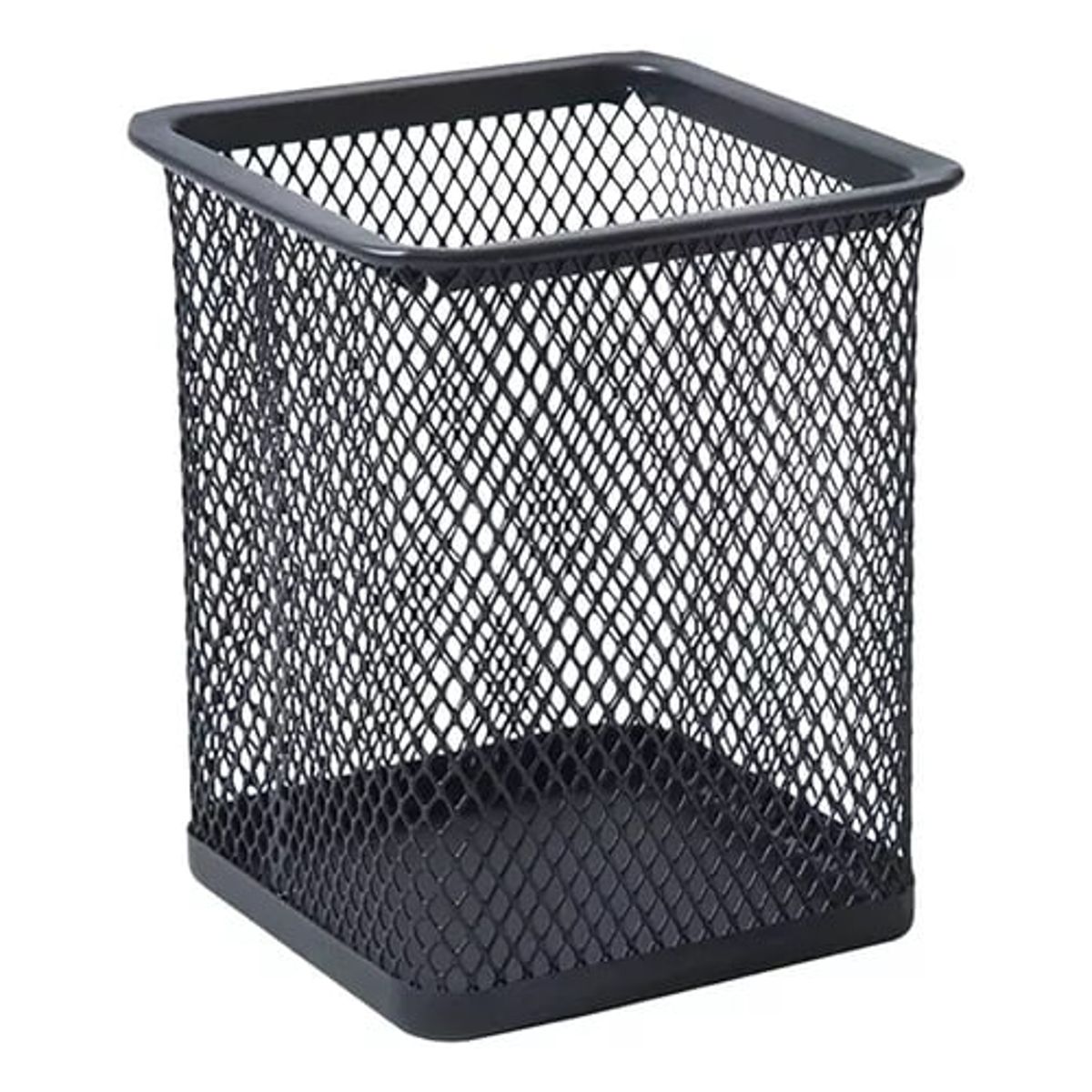 GENERICO - Portalapices Cuadrado De Escritorio 8 X 10 cm