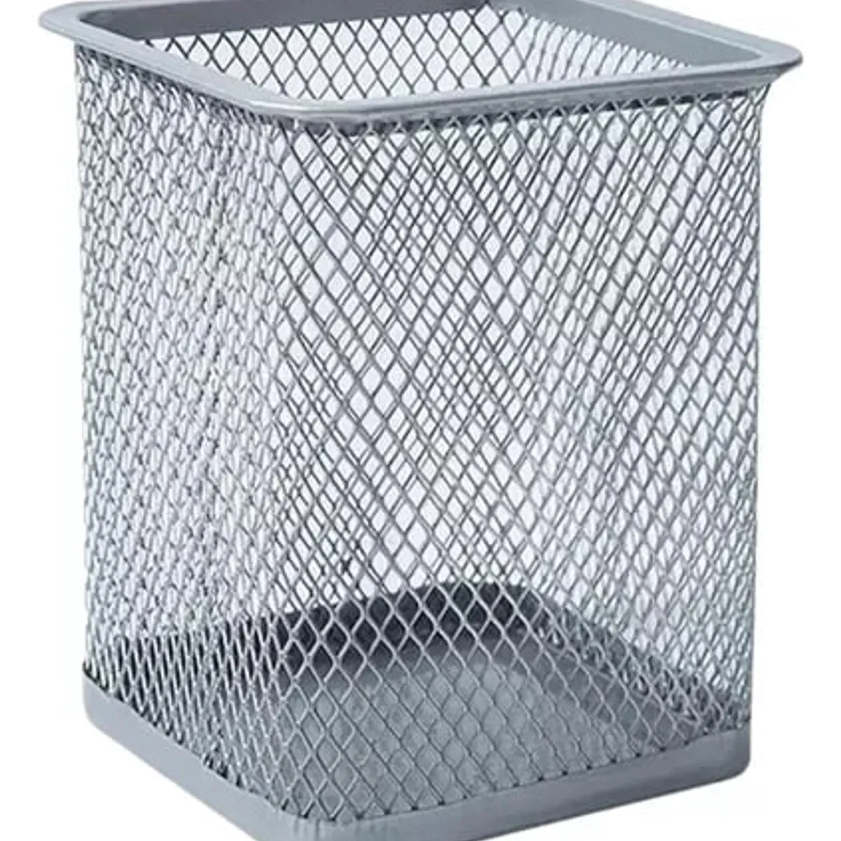 GENERICO - Portalapices Cuadrado De Escritorio 8 X 10 cm