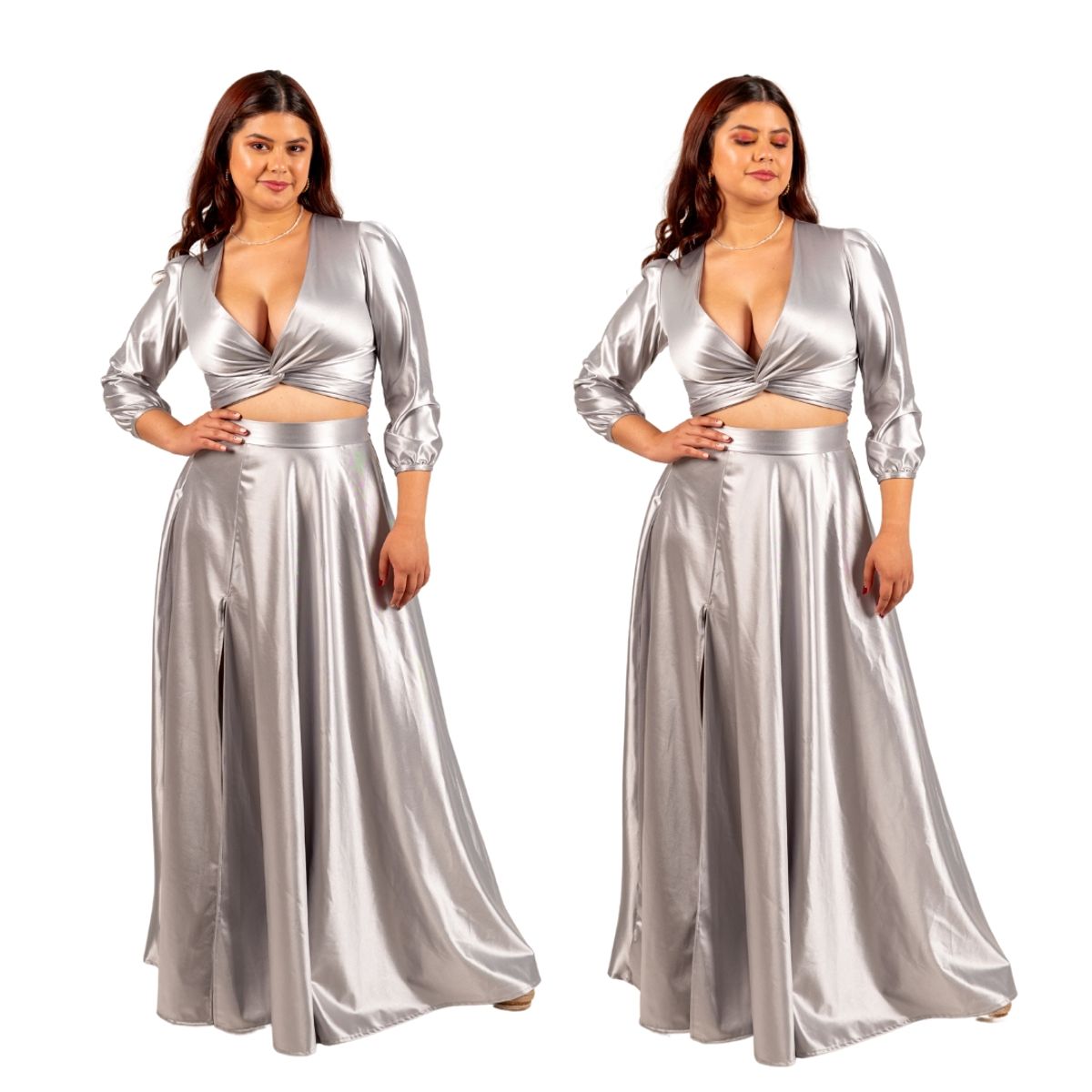 GENERICO - CONJUNTO FALDA PETO IDEAL PARA FIESTA GALA COCTEL BODA PRIMAVERA  V100