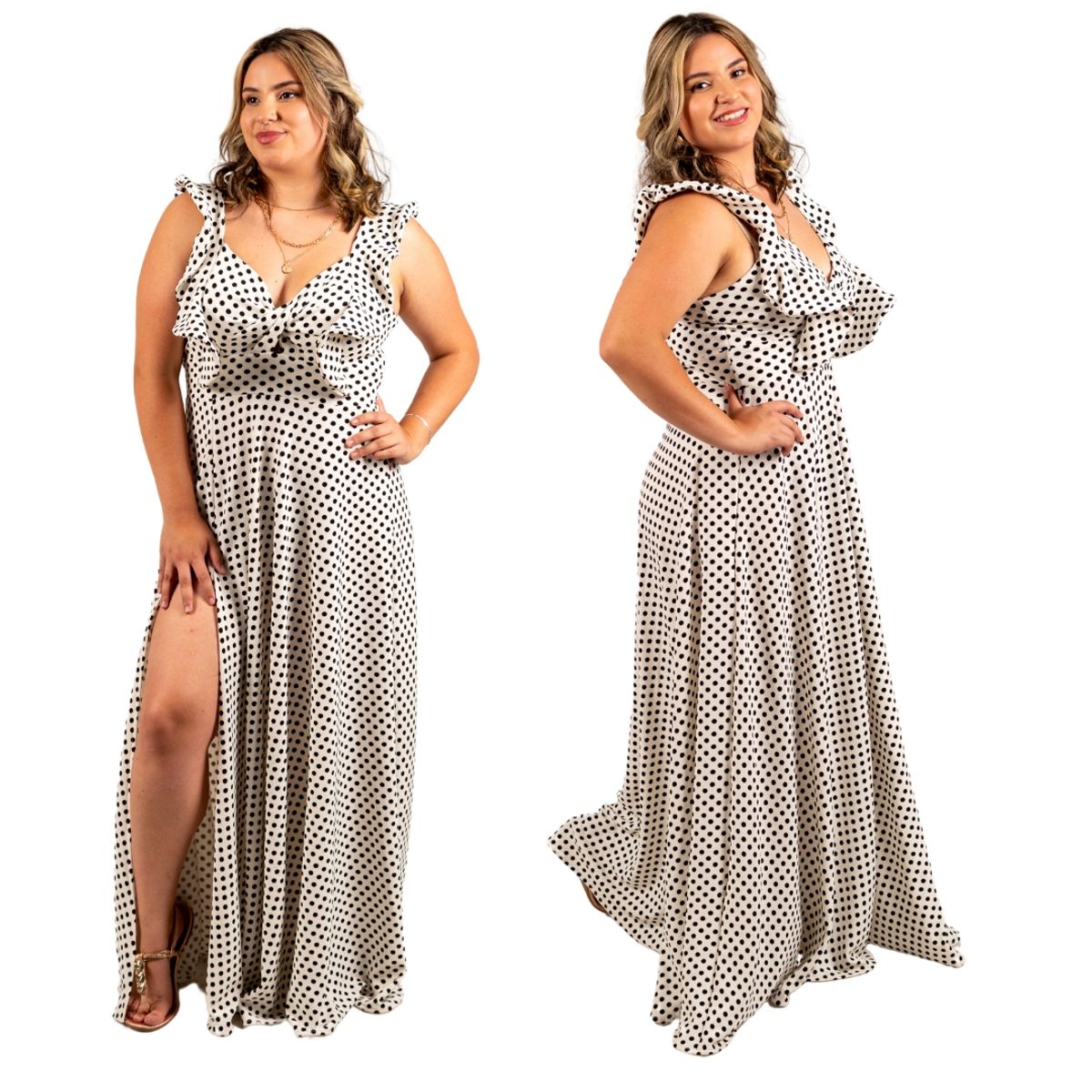 GENERICO - VESTIDO LARGO  IDEAL PARA FIESTA GALA BODA DAMA DE HONOR V106