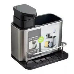 IRM - Dispensador De Lavalozas Jabón Y Porta Esponja Organizador