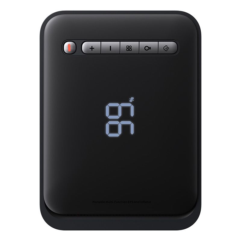 BASEUS - Arrancador Batería Baseus 1000A e Inflador Neumáticos Negro