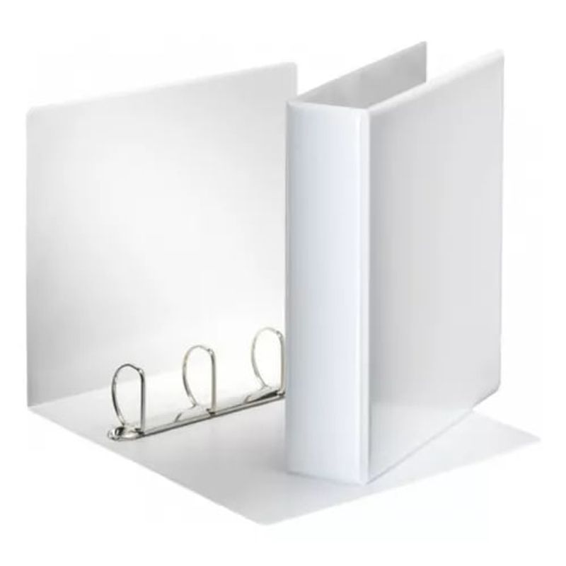 GENERICO - Carpeta Canguro A4 De 4 Anillas Con Protector Resistente