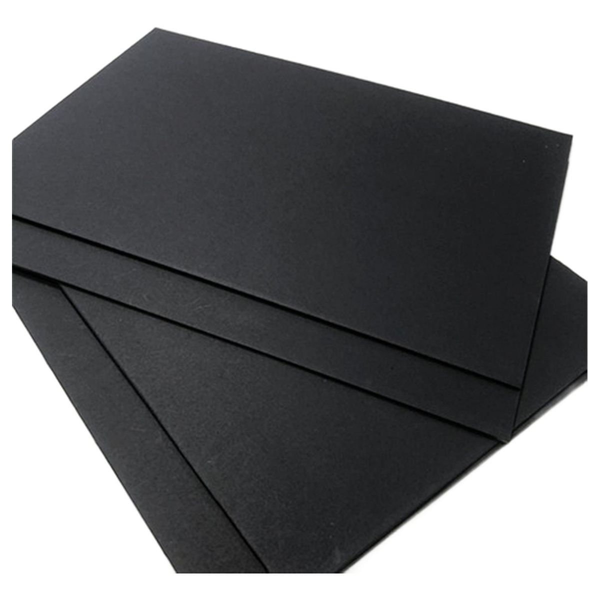 GENERICO - Carton Negro A4 (21,5 X 29,7 Cm) 1.68mm 10 Unidades