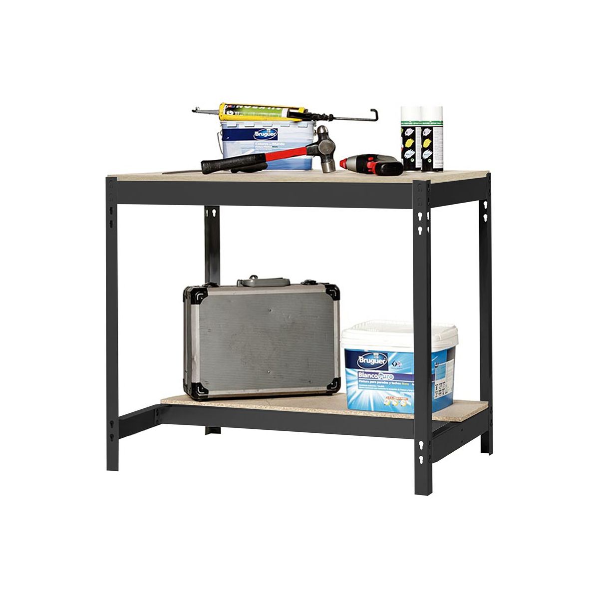 SIMONRACK - Banco de Trabajo SimonWork BT0 900x600 Antracita / Madera