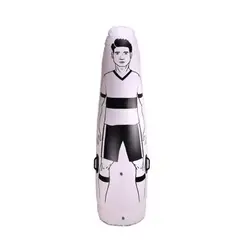 AUCKLAND OUTDOOR - Barrera De Futbol Inflable Para Tiros Libres. 175 cm Blanco