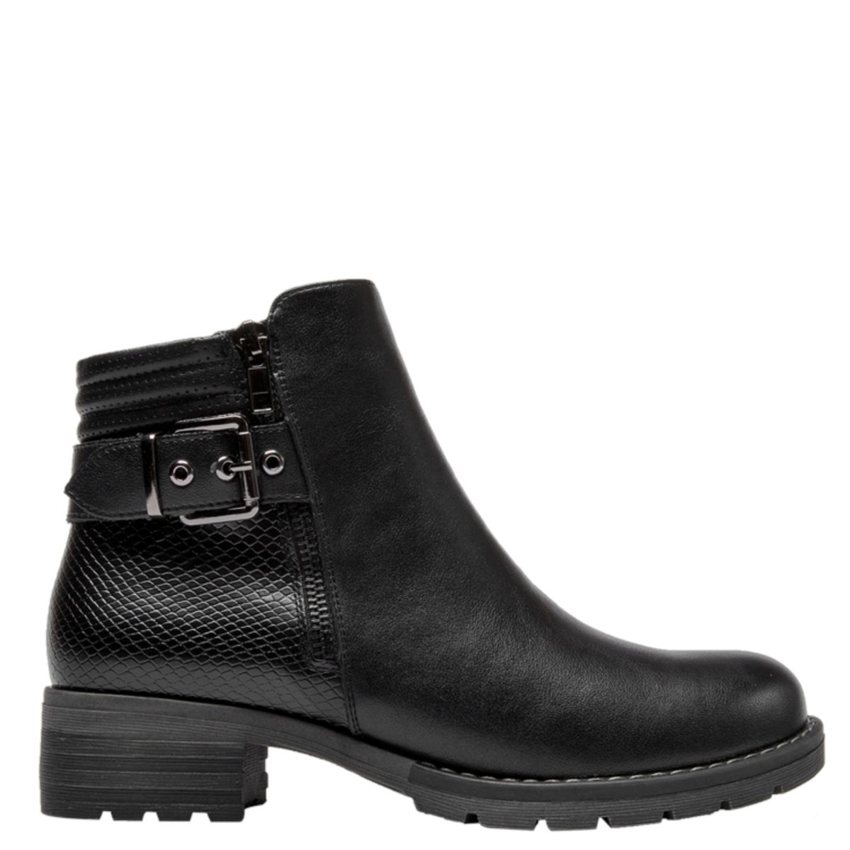 BRUNO ROSSI - Botin Casual Mujer Negro Bruno Rossi