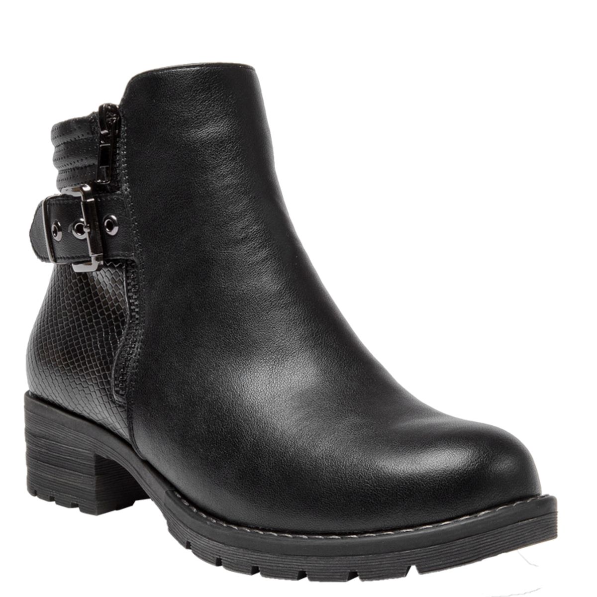BRUNO ROSSI - Botin Casual Mujer Negro Bruno Rossi