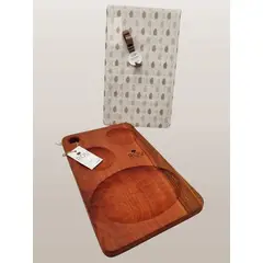 ROU ESENCIA NATURAL - TABLA CÓCTEL Y PICOTEO EN MADERA NATIVA