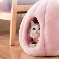 GENERICO - Casa Gato Perro Calabaza Mascotas Roedores Talla S