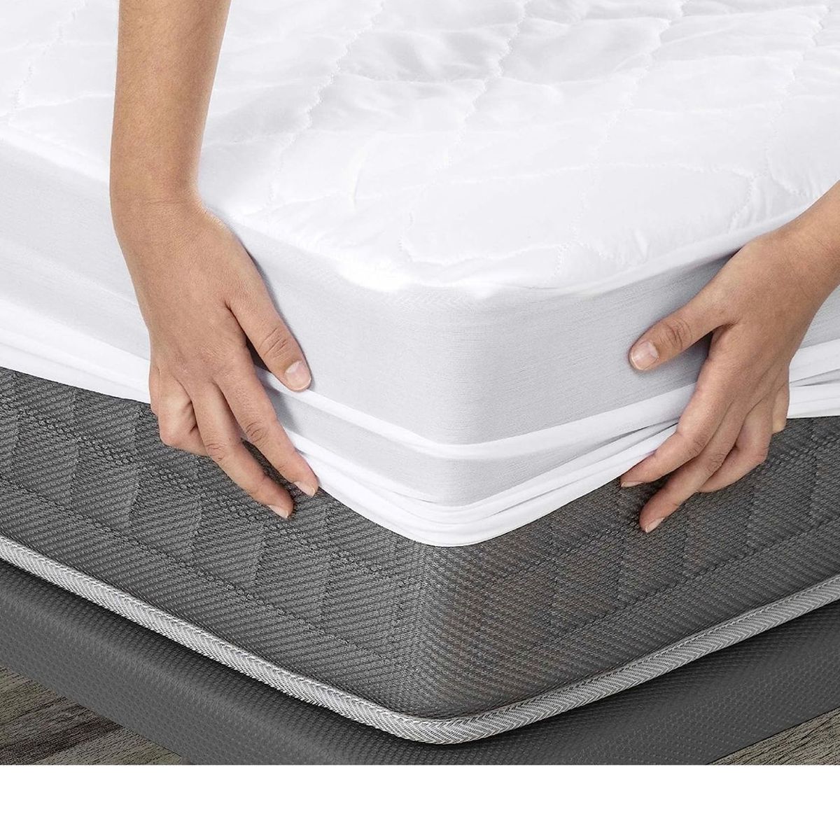 GENERICO - Cubre Colchon 2 plazas Protector 100% Impermeable Homelyn